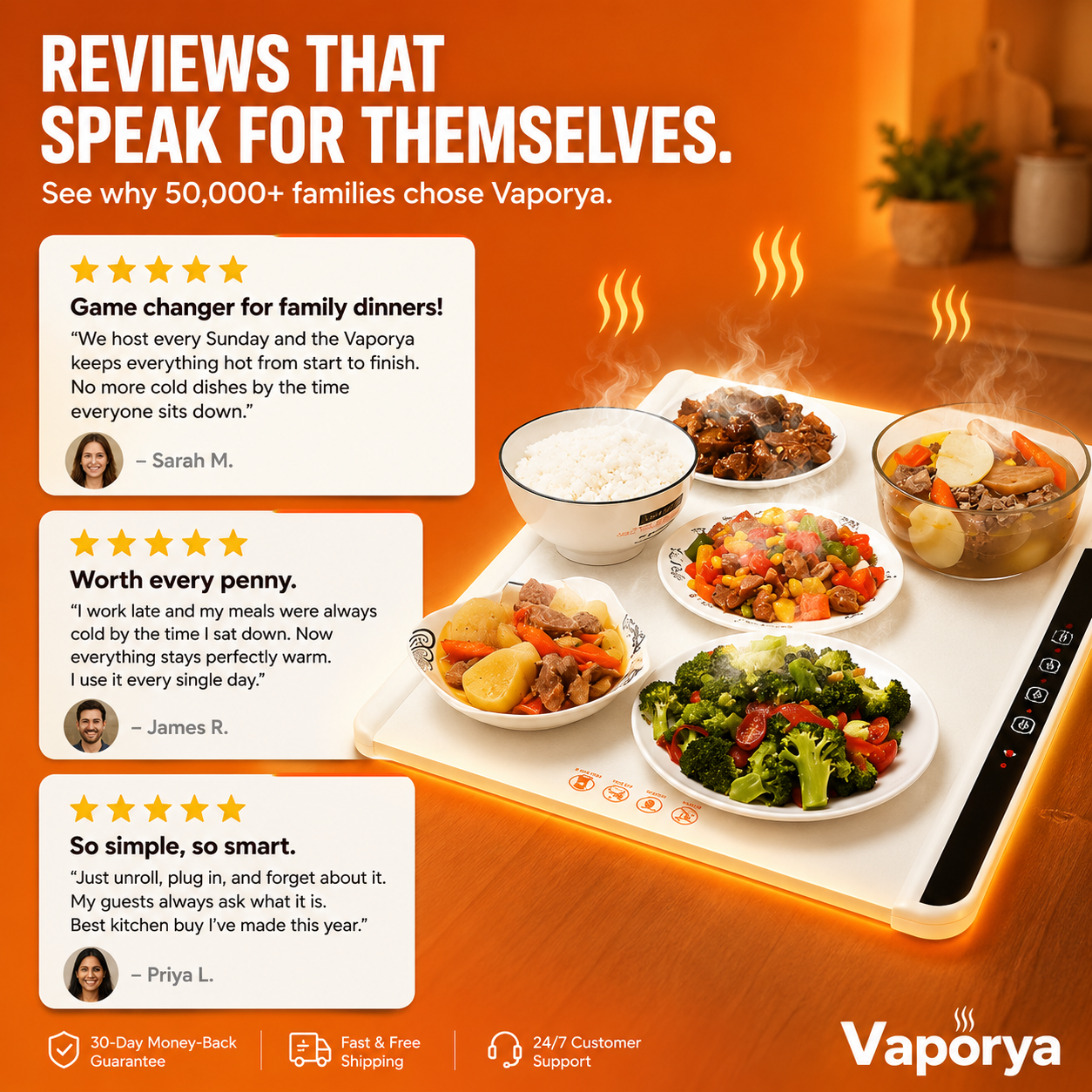 Vaporya™ - Heating Plate