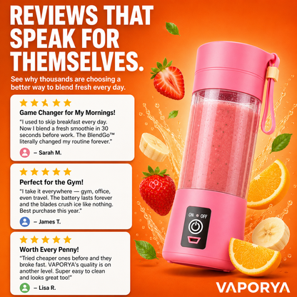 Vaporya™ - The portable blender